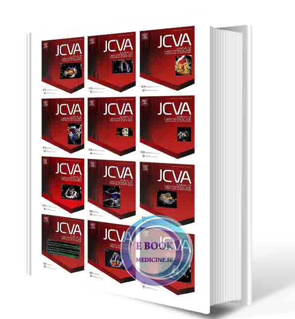 دانلود کتاب Journal of Cardiothoracic and Vascular Anesthesia 2021 Full Archives (True PDF)